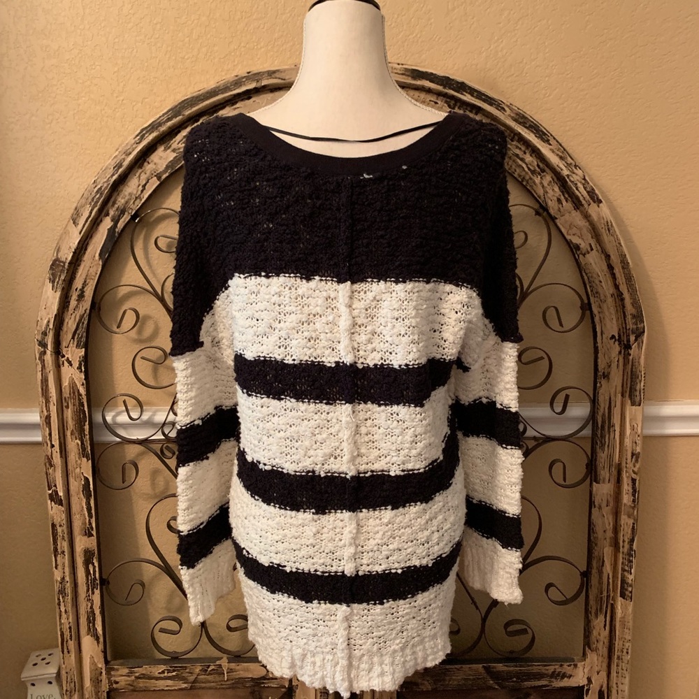 Free People 'Songbird' Stripe Pullover - image 6